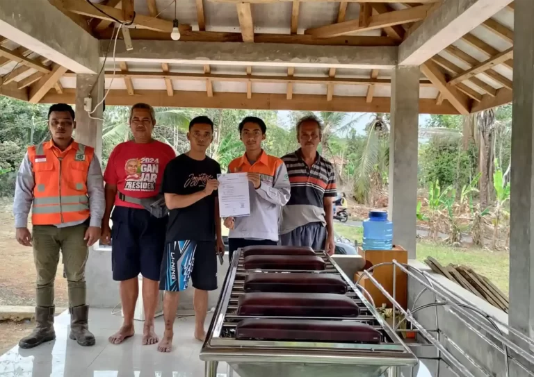 Serah Terima Kereta Jenazah di Dusun Maribaya Kabupaten Tasikmalaya