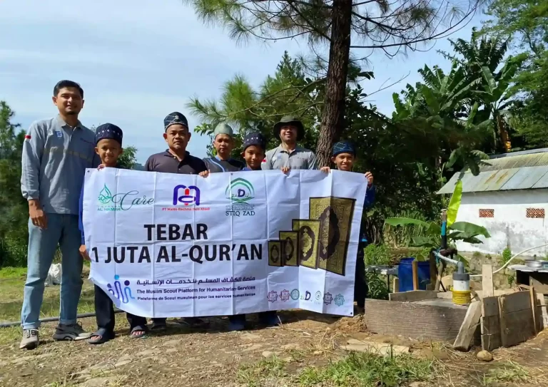 Tebar 1 Juta Al-Quran di Ponpes Hubbullah Bojong Koneng Kabupaten Bogor