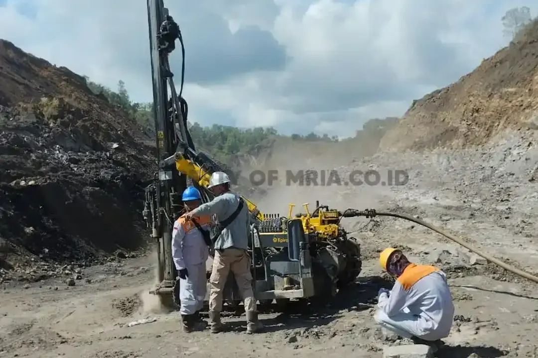 Drilling Tambang Batu Bara Site Binuang