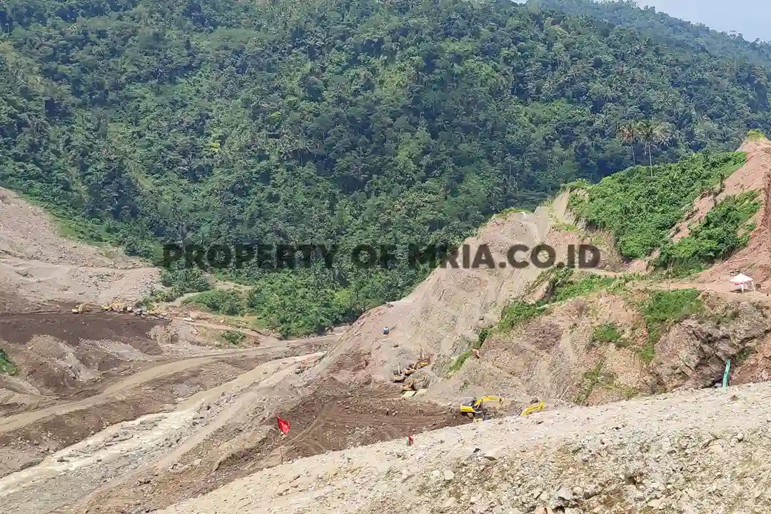 lokasi maindam bendungan bener paket iv