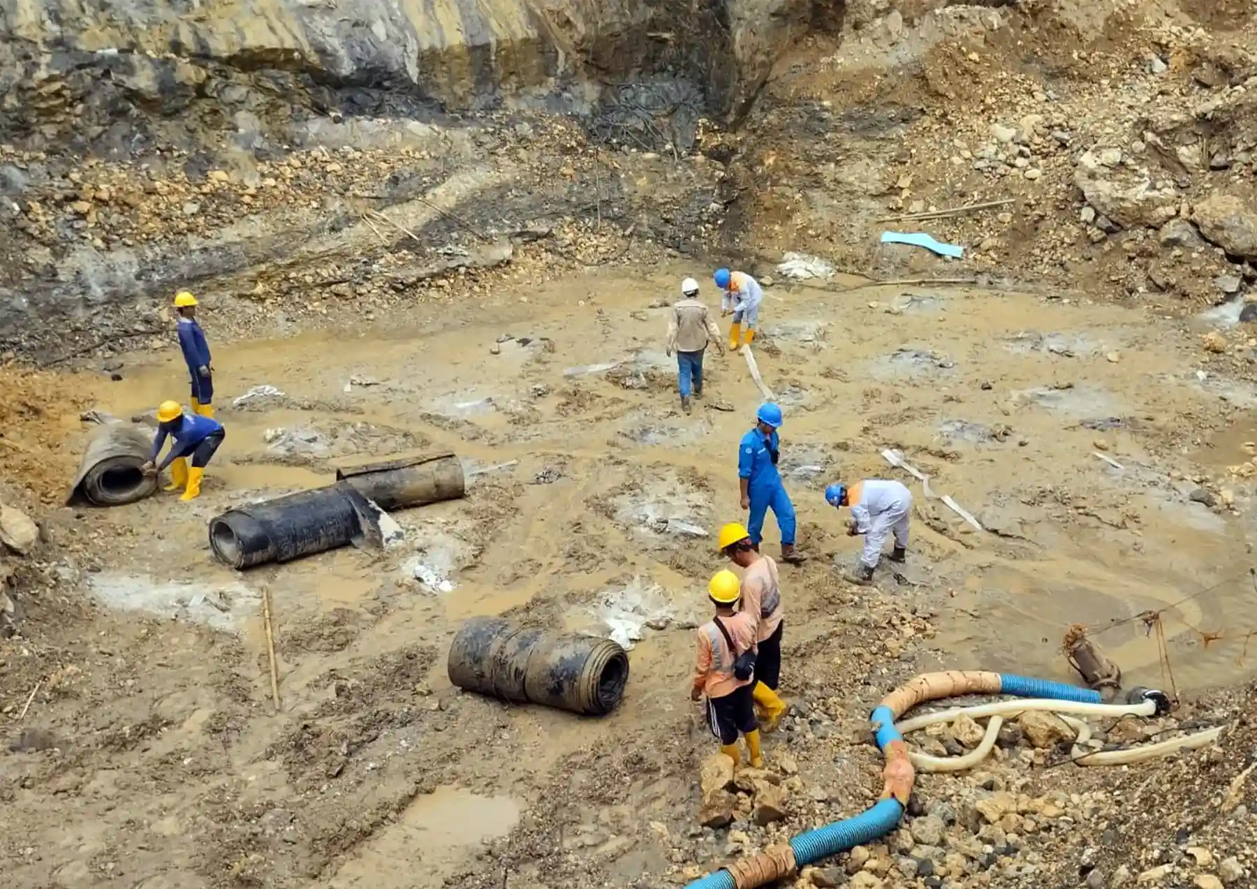 PT MRIA Site Bendungan Bagong Trenggalek