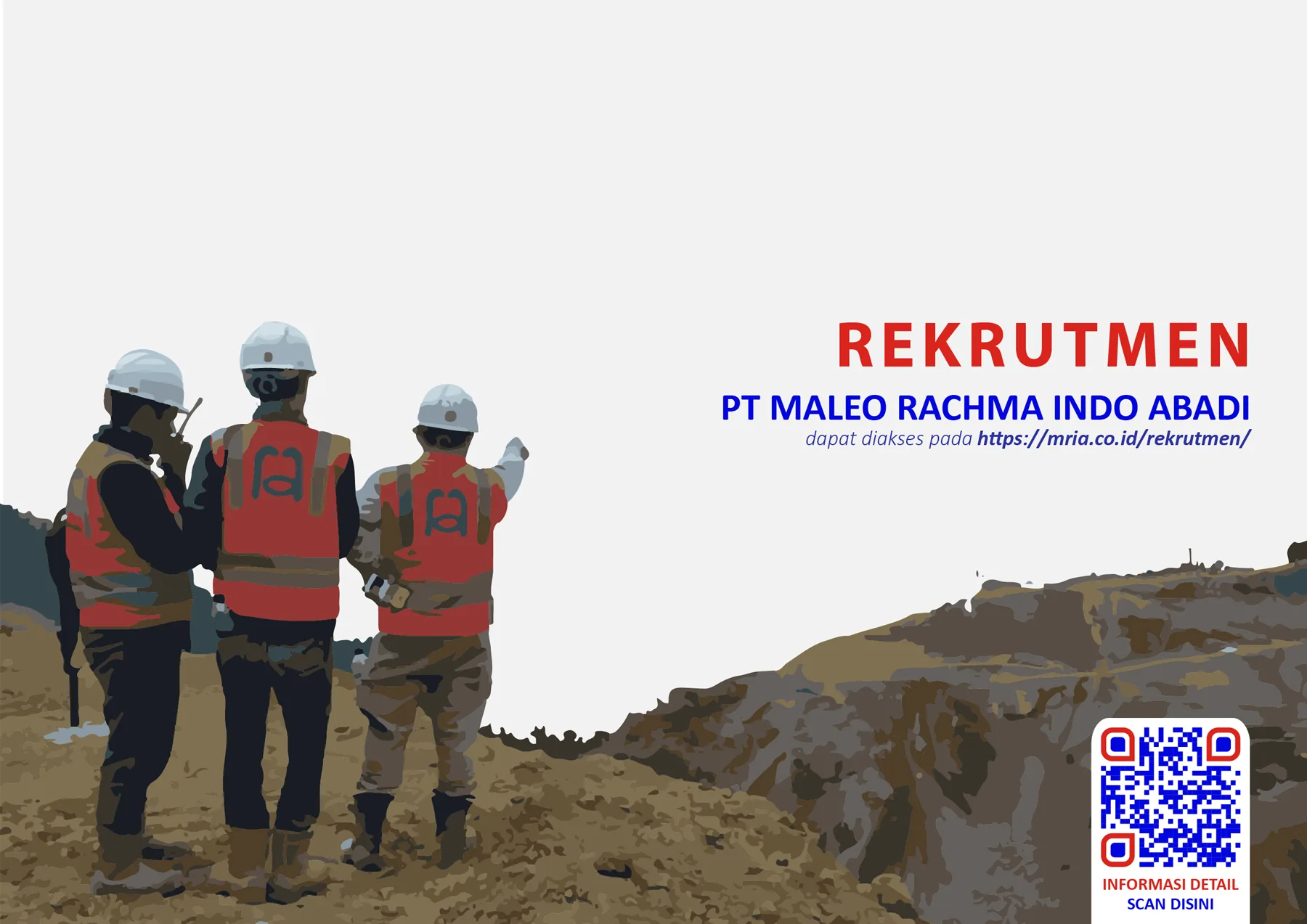 cover rekrutmen PT Maleo Rachma Indo Abadi