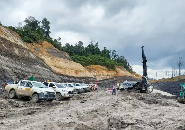 Lokasi tambang batu bara Melak