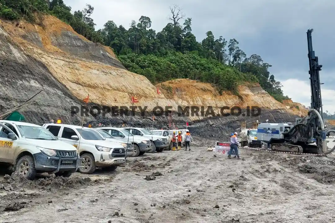 Lokasi tambang batu bara Melak